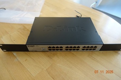 D-Link DGS-1024D 24-Port Gigabit Switch, unmanaged