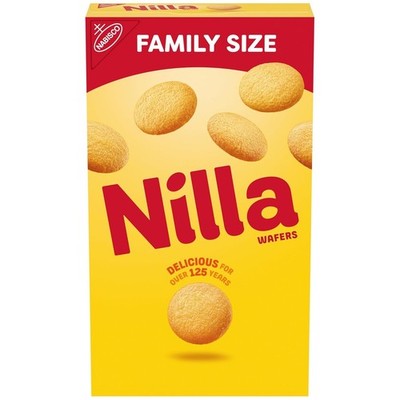 Wafers Cookies Vanilla Wafers Family Size 15 oz