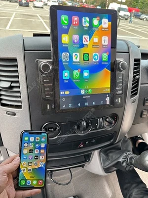 VORALLY 4+64G Android 15 HeadUnit For Mercedes Benz Sprinter A/B Class Stereo Carplay BT