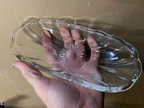 Vintage Anchor Hocking Glass BANANA SPLIT ICECREAM SUNDAY BOATS DISHES Box of 12