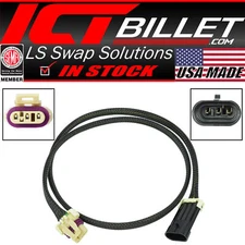 Wire Extension LS Gen 3 White 3-Wire CKP Crankshaft Position Sensor Connector