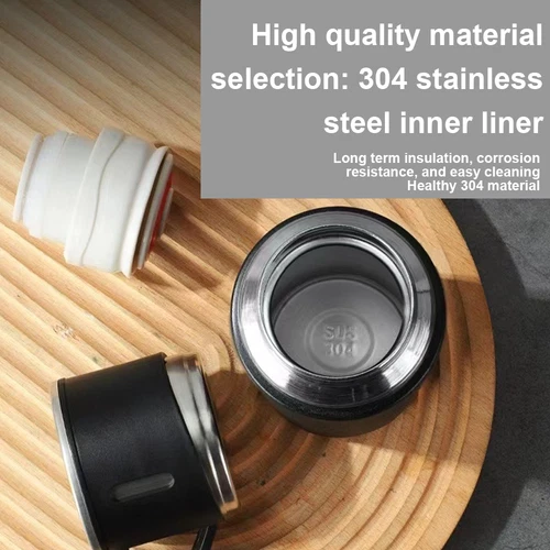 Isolierflasche Edelstahl 500ML Thermoskanne Kalt & Warm+ - Bild 12 von 16