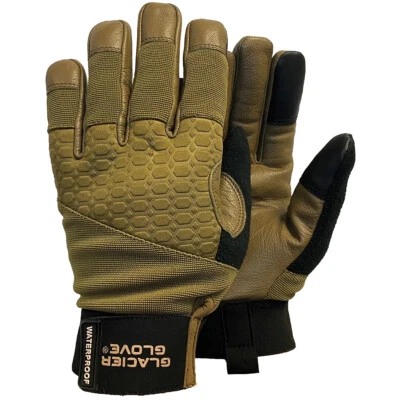 Glacier Glove 2023 Alaska Pro Full Finger Waterproof Gloves - Coyote