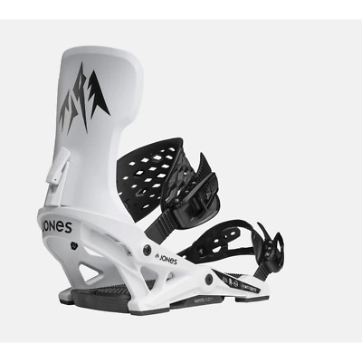 Jones Snowboardbindung Meteorite Schnee Weiß Attacchi Snowboard Neu M L