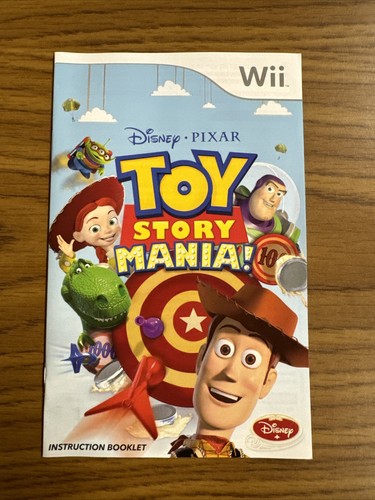 Toy Story Mania (Nintendo Wii, 2009) CIB Complete w/Manual & 3D Glasses!! - Picture 4 of 18