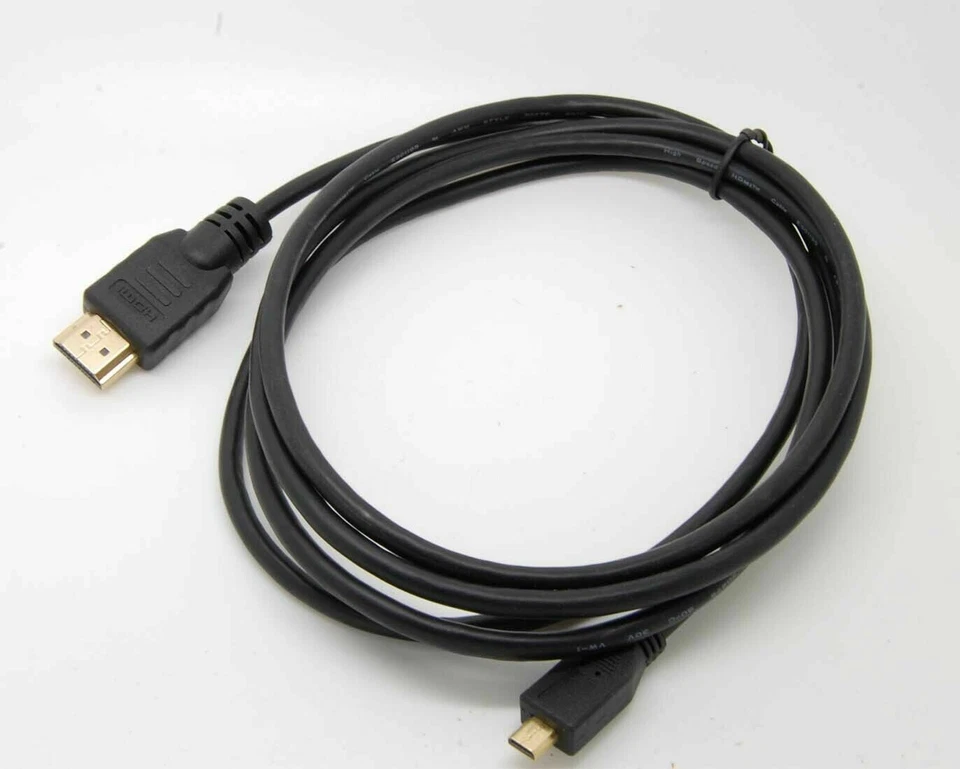 6ft HDMI Male to Micro HDMI Adapter Converter Cable For Tablet eReader PAD - Image 2 of 4