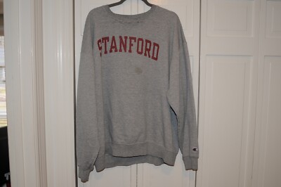 k*t様 Champion Reverse Weave XLSTANFORDスタ Vintage Champion Stanford University Sweatshirt XXL Gray Crewneck
