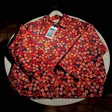 [new] Marni Flower Print Cropped Chore Jacket 2021 