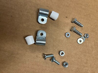 Schwinn Stingray Seat Sissy Bar Clamp Mounting Bracket Set With Covers