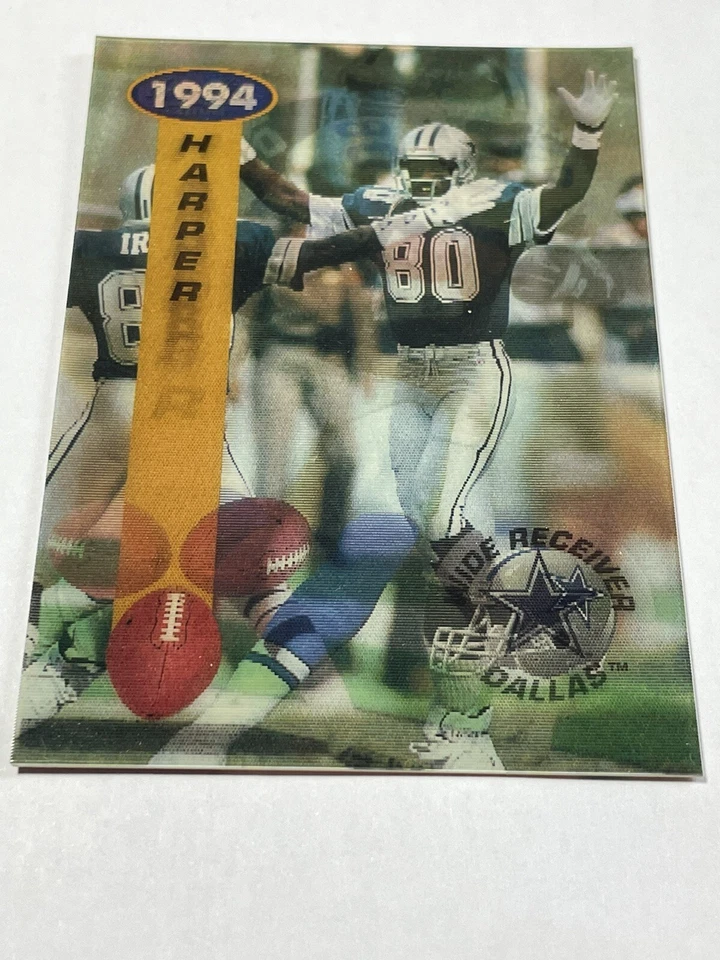 ALVIN HARPER Dallas Cowboys, Buccaneers 1994 Sportflics 2000 3D Card #19 - Image 2 of 4
