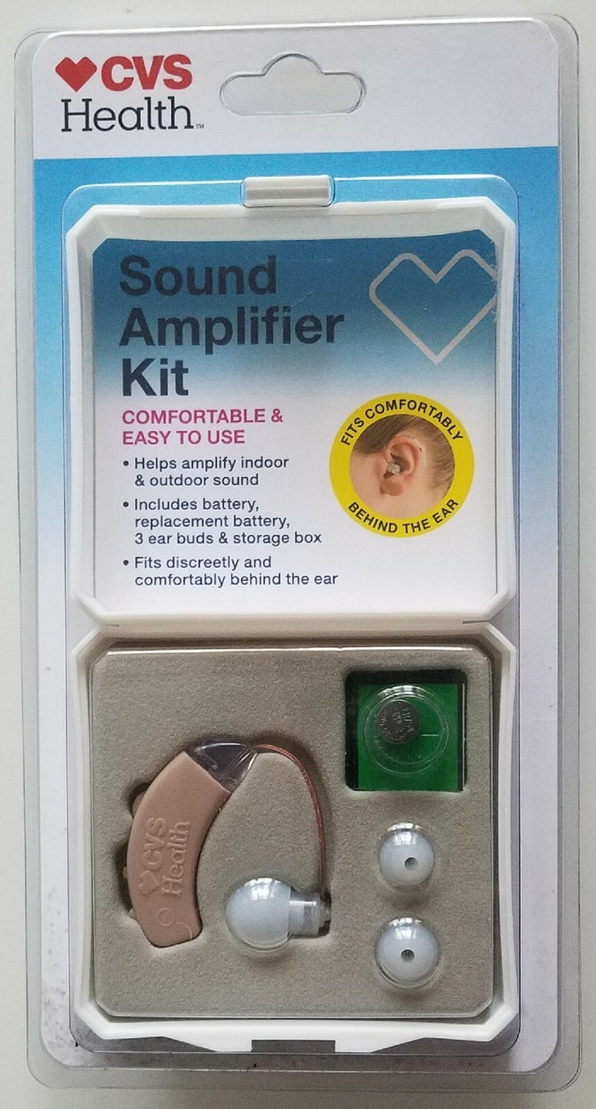Sound Amplifier Kit CVS Health Hearing Aid eBay