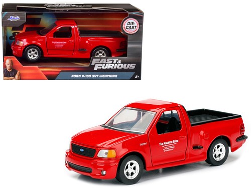 Brian's 1999 Ford F-150 SVT Lightning Pickup Truck Red "Fast & Furious" Movie 1/