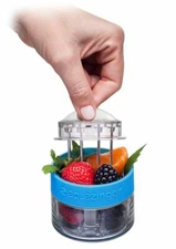  Aqua Zinger Flavor Infuser Blue Flavored Water Fresh Fruit By Zing Anything