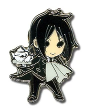 Black Butler Sebastian SD Pinsart Pin Anime