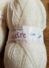  Lustre Yarn by Peter Pan Buttercream 701