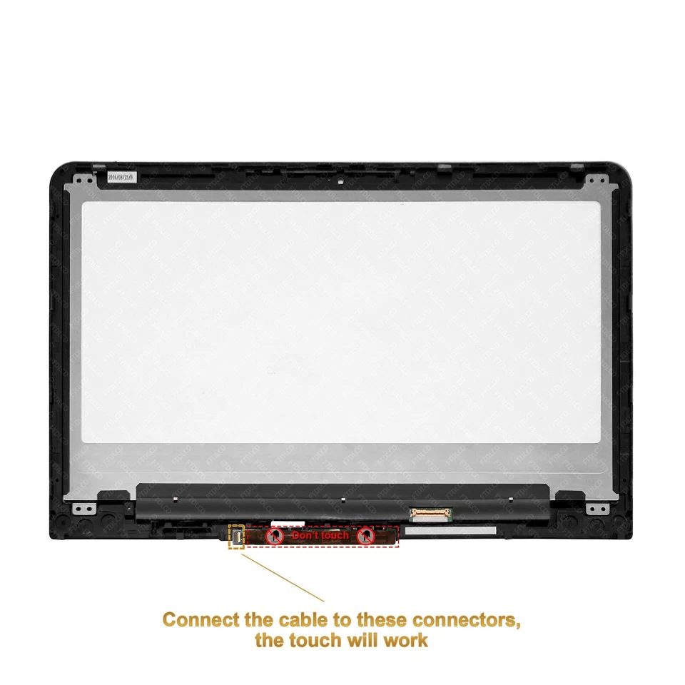 Bezel+LCD Touch Screen Digitizer LP133WF2 (SP)(L6) For HP Pavilion X360 13t-u000 - Image 2 of 4