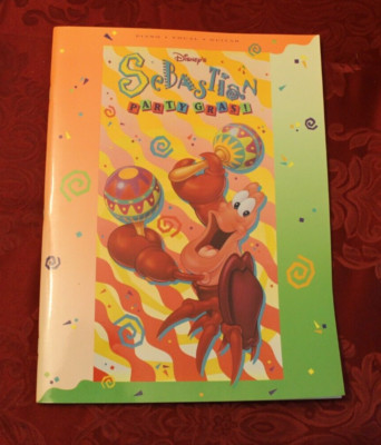 Disney's Sebastian Party Gras! Songbook~ 1992 Hal Leonard / Walt Disney SC