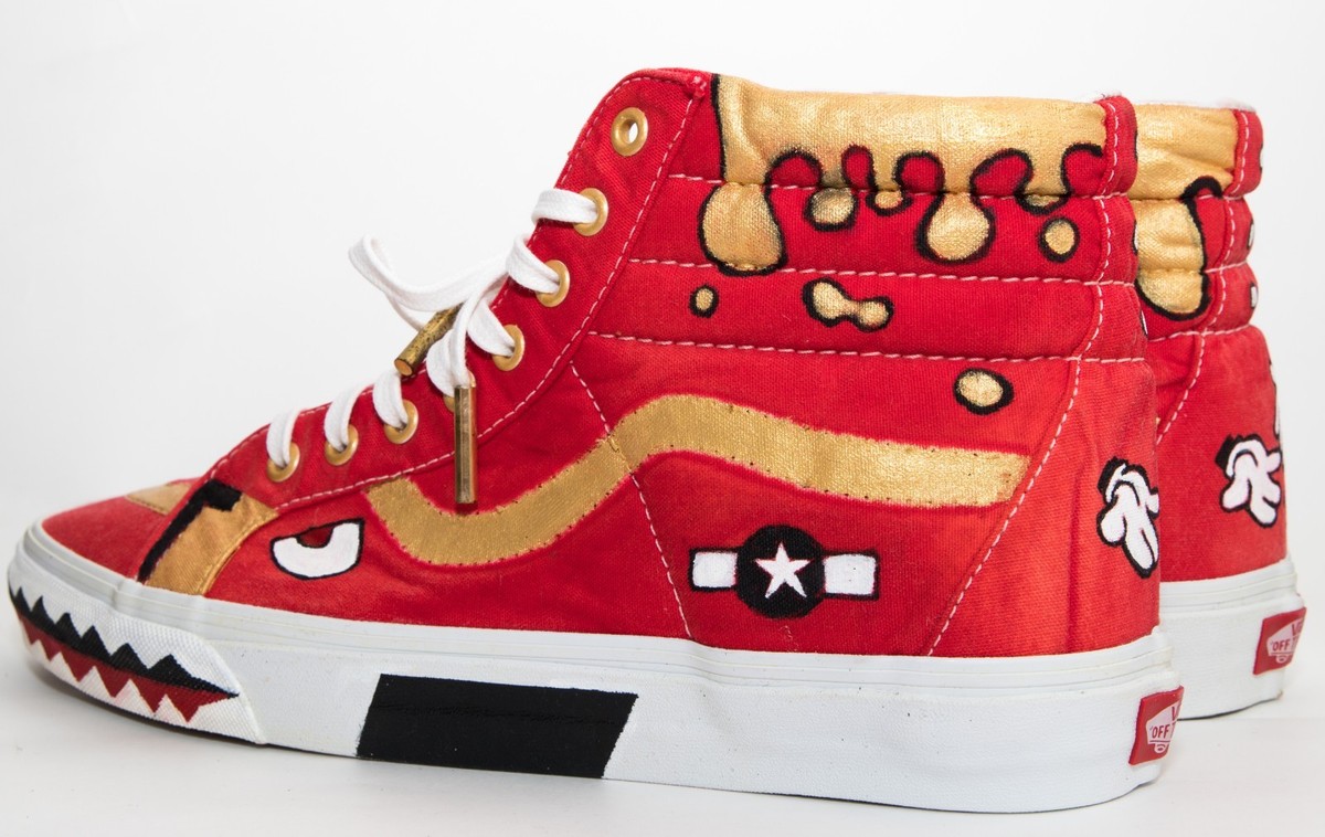 custom high top vans