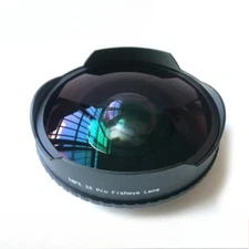 58MM 0.3X times 180 degree fisheye lens, ultra wide angle, no dark angle