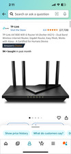 TP-Link AX1800 WiFi 6 Router V4 Archer AX21   Dual Band - New - Open Box