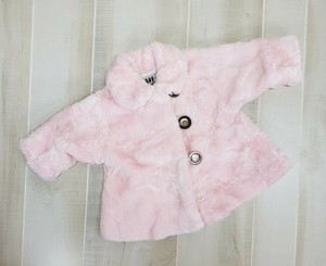 pink baby fur coat