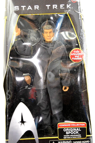 Star Trek Command Collection Original Spock Playmates 2009 in Box - Afbeelding 8 van 11
