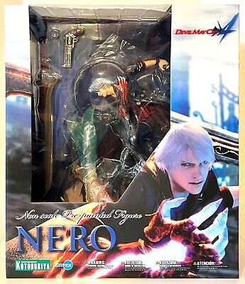 Kotobukiya ARTFX Devil May Cry 4 Nero Painted PVC Figure USED very