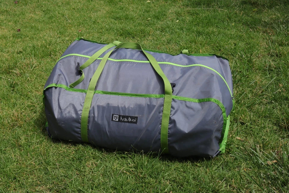 Tienda de campaña Nemo Wagontop Wagon Top 3 temporadas 6P 6 personas verde y gris Foto 4 de 4