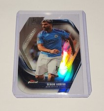 2019-20 Topps Finest UEFA Champions League Sergio AgueroFinest Performer Die-Cut