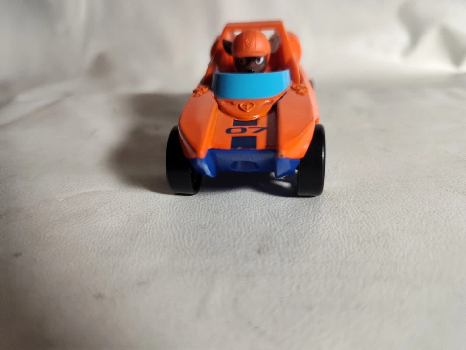 Nickelodeon Paw Patrol Zuma Die-Cast Car - Orange, 3" Pre-Owned Foto 2 de 4