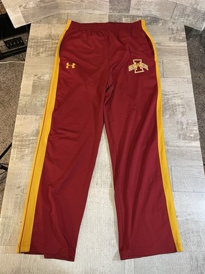 Iowa State Cyclones Under Armour Men s Large Basketball Warmup Pants Joggers