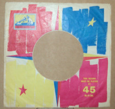 "H.M.V","Company Sleeve","Original","45rpm","7inch","Record","Vintage",,   ;0>