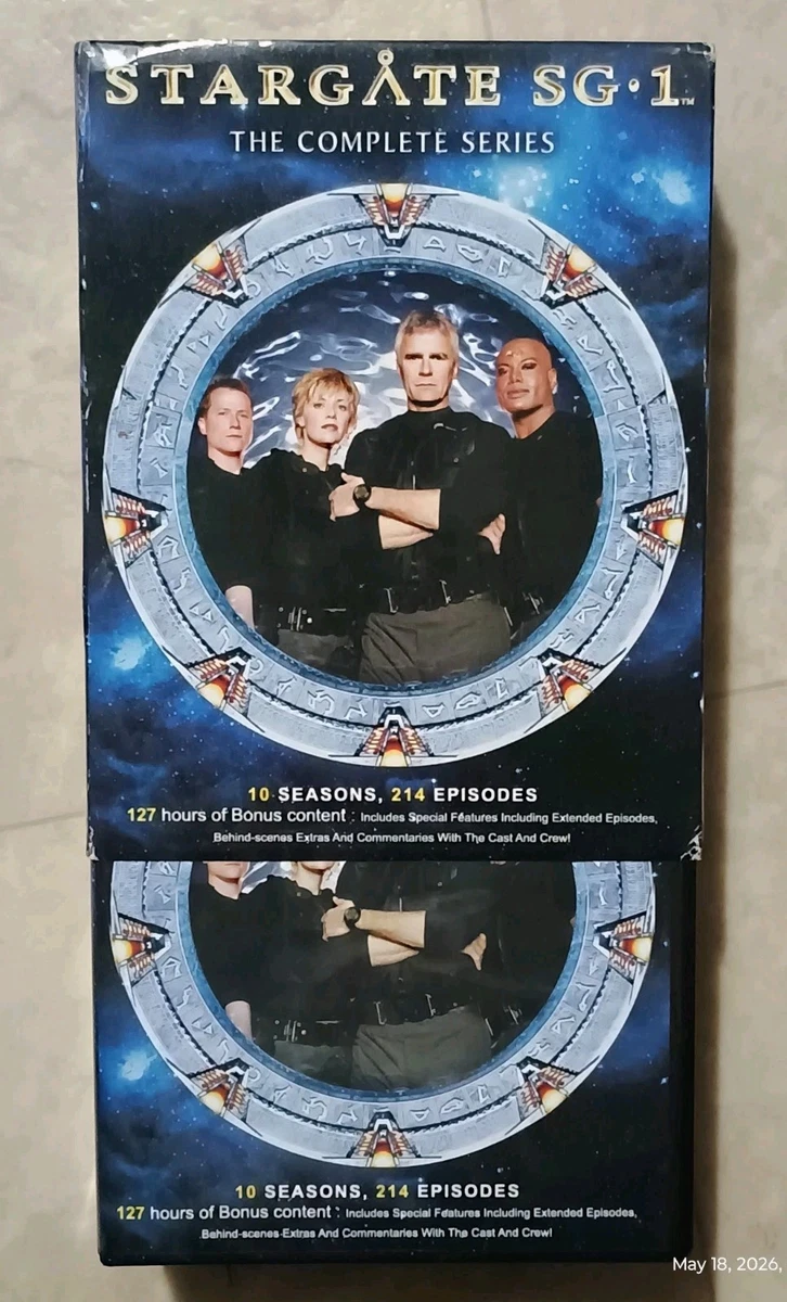 Stargate SG 1 Complete Series DVDs & Blu-ray Discs for sale | eBay