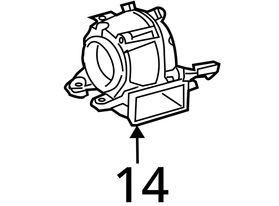 Blower Motor Rear Hybrid Battery Prius V VIN Eu Fits 10-18 PRIUS 2049985 Foto 4 de 4