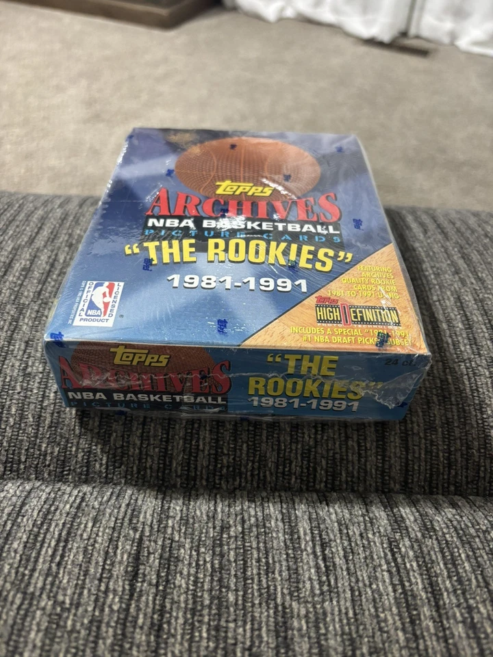 1992-93 Topps Archives NBA Basketball Rookies 1981-1991 Factory Sealed Box - Image 3 of 3