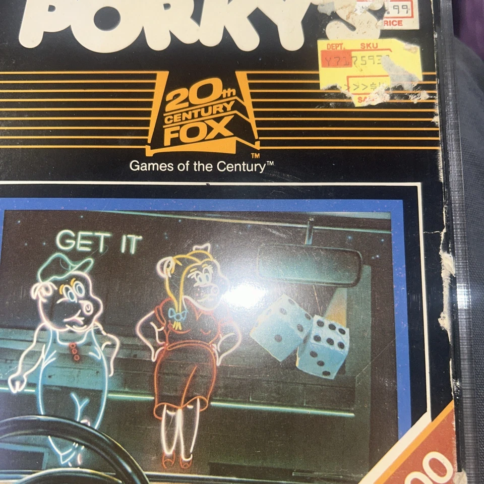 Atari 2600 Boxed Video Game Cartridge - Porky's Working - Image 2 of 4
