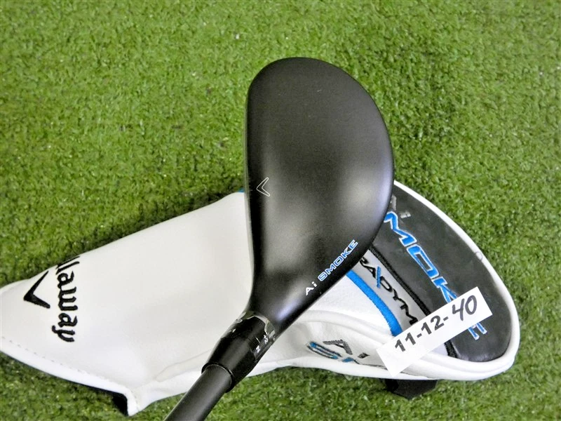 Callaway Paradym Ai Smoke HL 33* 8 Hybrid SteelFiber Reserve i80 Regular HC Mid - Image 3 of 4