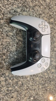 Sony PlayStation 5 PS5 DualSense Wireless Controller Black & White Genuine OEM