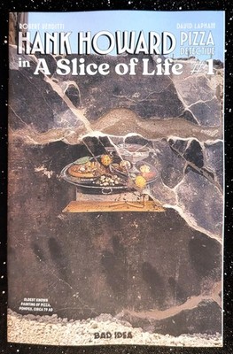 Hank Howard Pizza Detective A Slice Of Life #1 CVR B First Known Pizza Artist NM