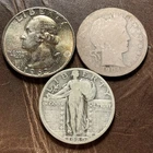 3 x Silver Type Quarter Lot - 1904, 1929, & 1962 - 1/18/26 Auction - Lot #1475