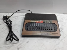 Vtg Jerrold JSX-3DIC Starcom II CATV Cable TV Converter Box Wood Grain Prop MCM