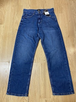 Jeans De Lee Azul Oscuro Sz 6M De Mangas Ancho Para Mujer
