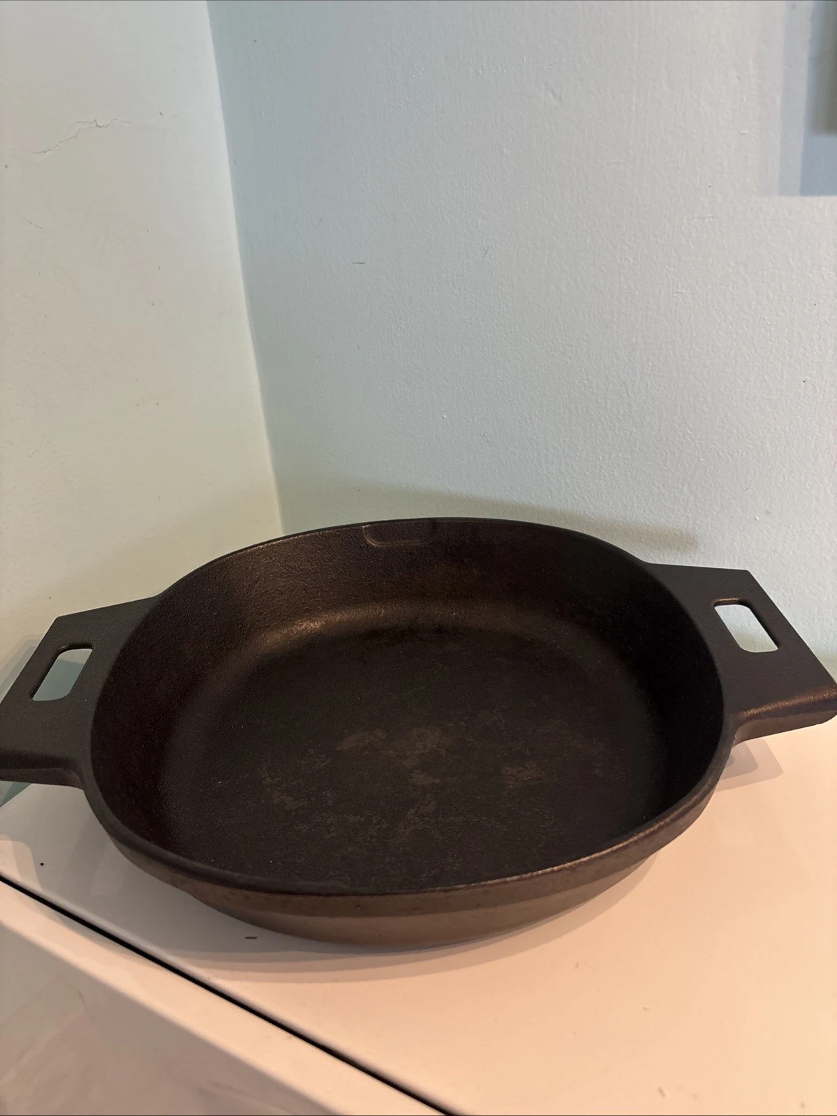 Pampered Chef 10" Cast Iron Skillet Fraying Pan