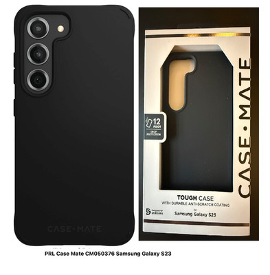 CASE-MATE Tough Case for Samsung Galaxy S23  Black CM050376