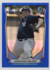 2014 Bowman Draft Chrome Blue Refractor 223/399 Jonathan Holder #CDP88 x4y