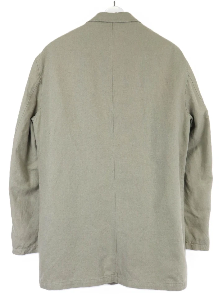 CAMEL ACTIVE Blazer Men's (UK) 54 Linen Blend Single Breasted Lined Pockets - Image 2 of 4