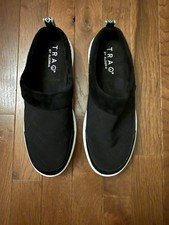TRAQ by Alegria KIQ Black Slip On Walking Shoes Women 7  7.5 EU 37 NEW
