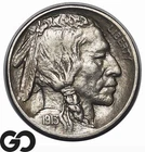 1913-S Buffalo Nickel Type 1 Choice AU+ Better Date