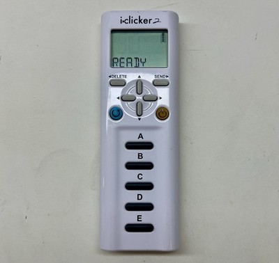 i clicker2 Classroom Student Remote Tested Working No Batteries Fast Ship