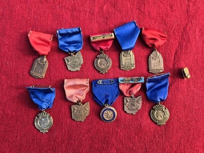 Vintage Ohio Music Education Association Medal Ribbon Music Award Lot